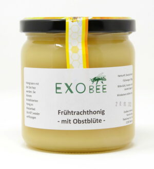 Frühtrachthonig mit Obstblüte