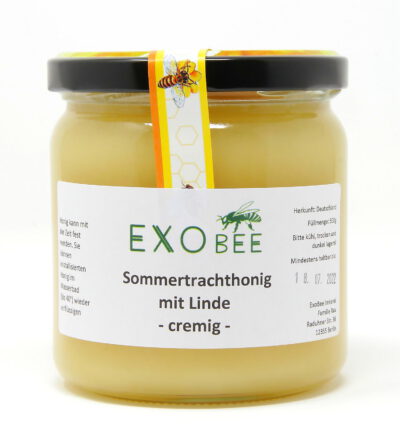 Sommertrachthonig mit Linde cremig